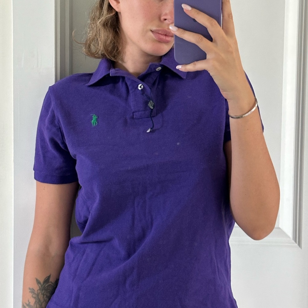 Polo by Ralph Lauren Purple Blouse